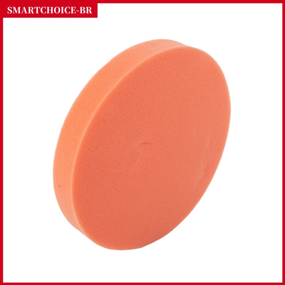 Almofada De Polimento De Esponja Plana De 180 Mm E 7 Polegadas Para Limpeza De Carro Cuidados Com A Pintura