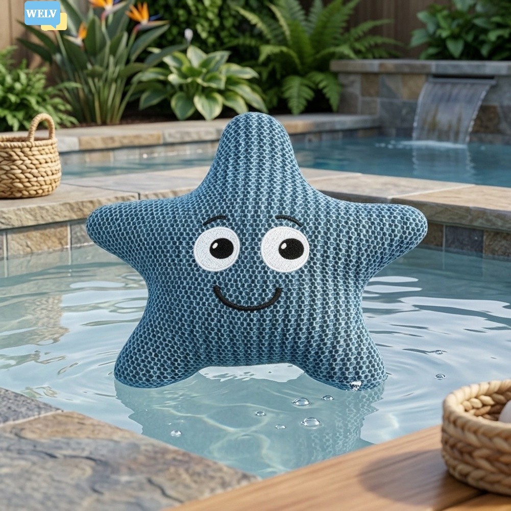 { Julho Em Novo } Esponja Absorvente De Detritos Starfish Para Banheiras , Piscinas E Máq…