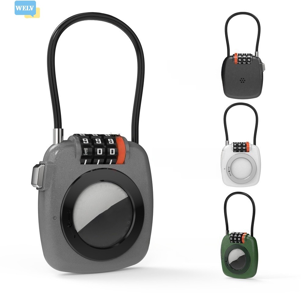 { Julho Em Novo } Suporte Com Fechadura Para AirTag : Proteja Sua Bagagem De Via