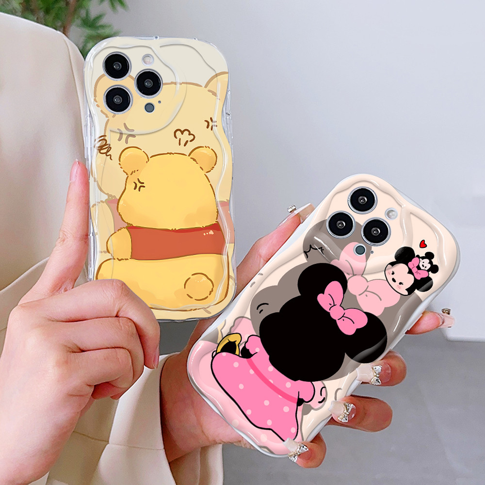Para Samsung A15 A16 A17 A20 A21s A22 A23 A24 A25 A27 A30 A30s A31 A32 A33 A34 A35 A36 A37 A50 A50s A51 Cartoon Mickey M