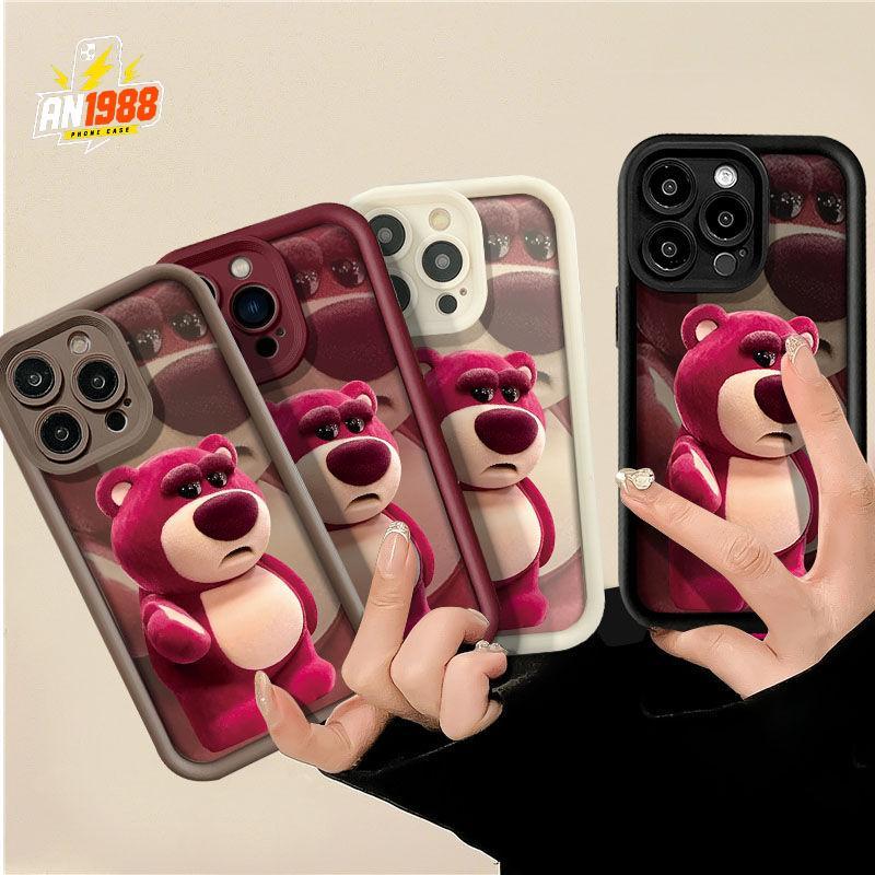 Moda Lotso Toy Story Capa De Efeitos Visuais 3D Para Samsung Galaxy A05 A03s A03 M02s A02s A10s A02 M02 M10 A10 A04 M01s