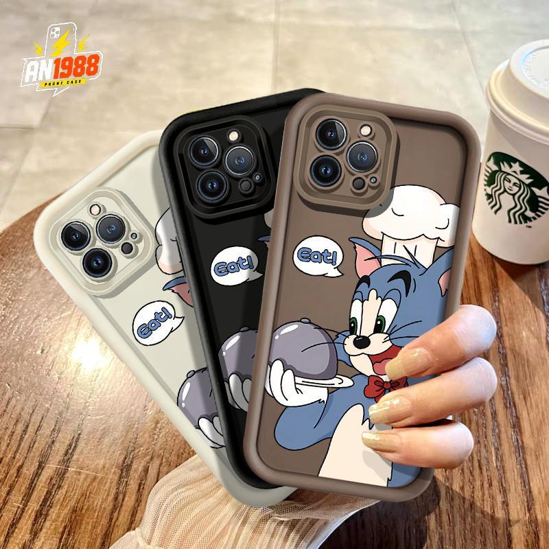 Tom Jerry Cooking Cartoon E Chef Capa De Telefone Para Samsung Galaxy A04S A32 A13 A73 A24 A23 A52S A33 A52 A31 A50 A70 