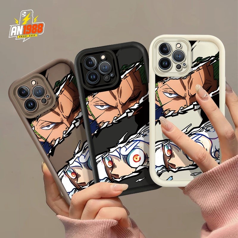 Espadachim Rasgado Colagem Anime Capa De Telefone Para Samsung Galaxy A13 M12 A30 A15 M11 A12 A14 A11 A20 A22 A22S A21S 