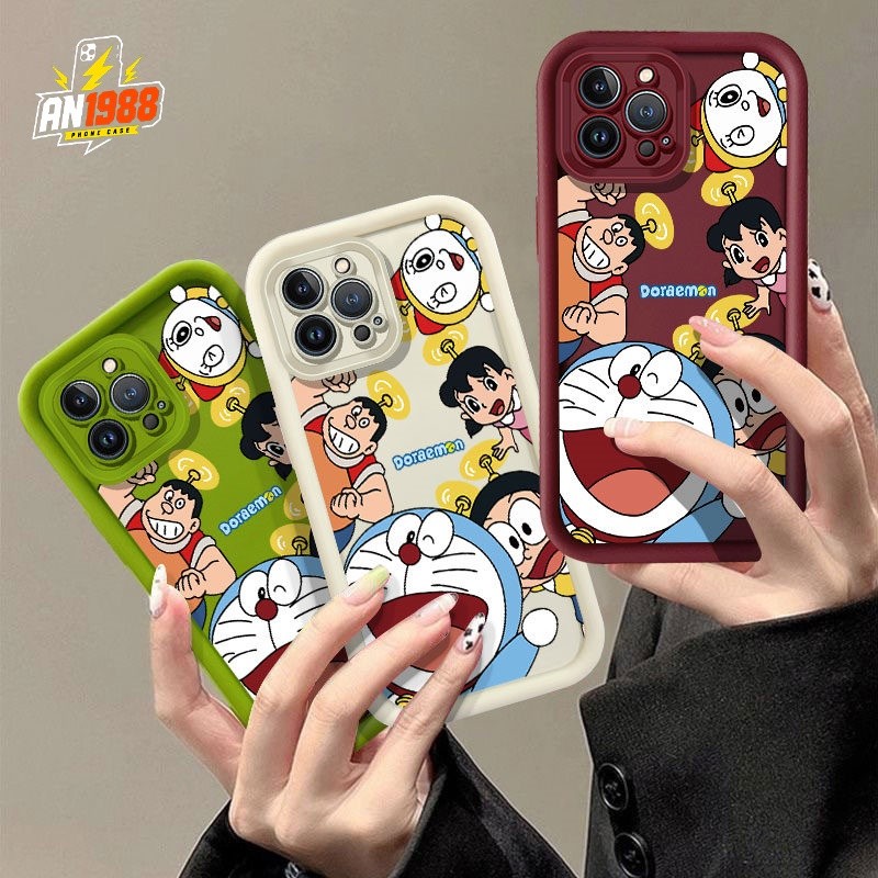 Doraemon Cartoon Collage Friends Personagens Capa De Telefone Para Samsung Galaxy A22S M12 M11 A20 A13 A12 A22 A15 A21S 