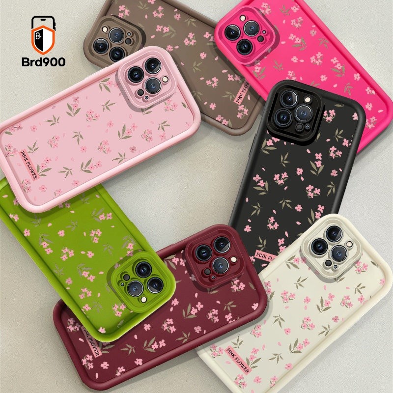 Capa Fofa Floral Rosa Flor Pétala Para Samsung Galaxy J4 J6 J7 Prime A70 A04S A73 A33 A23 A32 A31 A52 A13 A52S A24 A50 S