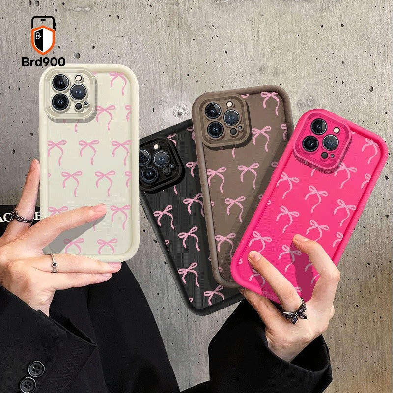 Coquette Arco Rosa Linha Arte Espalhada Escudo Para Samsung Galaxy A14 A22 A11 M12 A12 A15 A22S A30 M11 A21S A20 A13 Sil