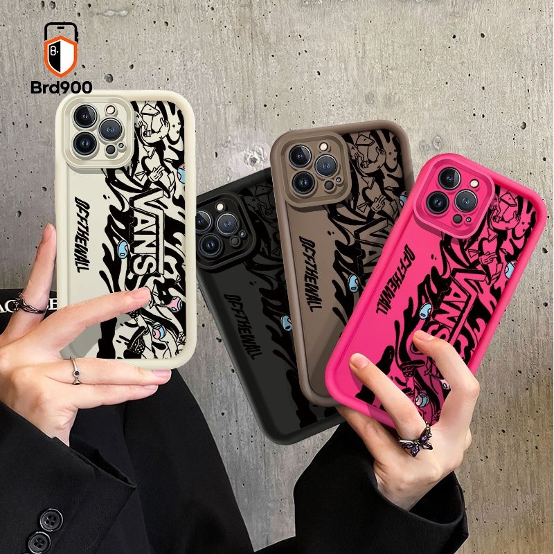 Vans Skate Rua Marca Graffiti Caixa De Telefone Para Samsung Galaxy M12 M11 A13 A21S A15 A22S A20 A30 A11 A22 A14 A12 Ca