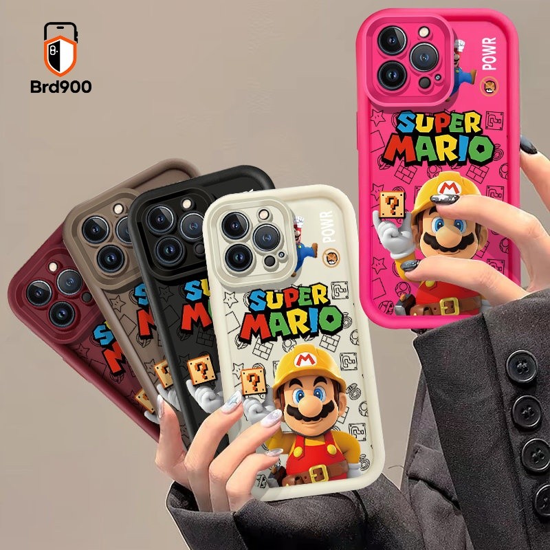 Mario Maker Game Cartoon Fun Super Capa De Telefone Para Samsung Galaxy A22S A15 M11 A21S A20 A11 A14 A22 A30 A13 A12 M1