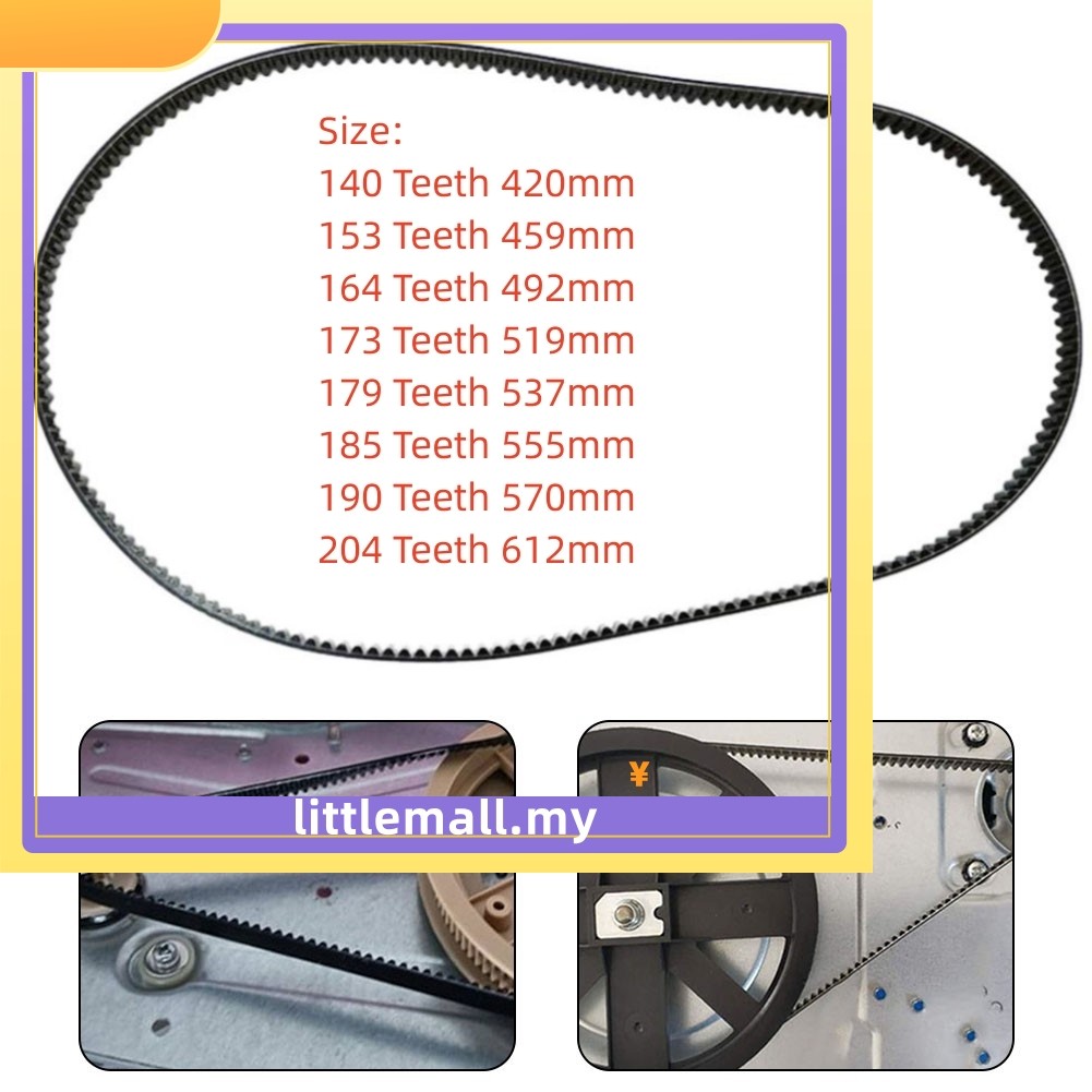[LLMA] Universal 140-204 Dentes 420-612MM Cinto Para Fazer Pão Acessórios Eletrodomésticos De Cozinha