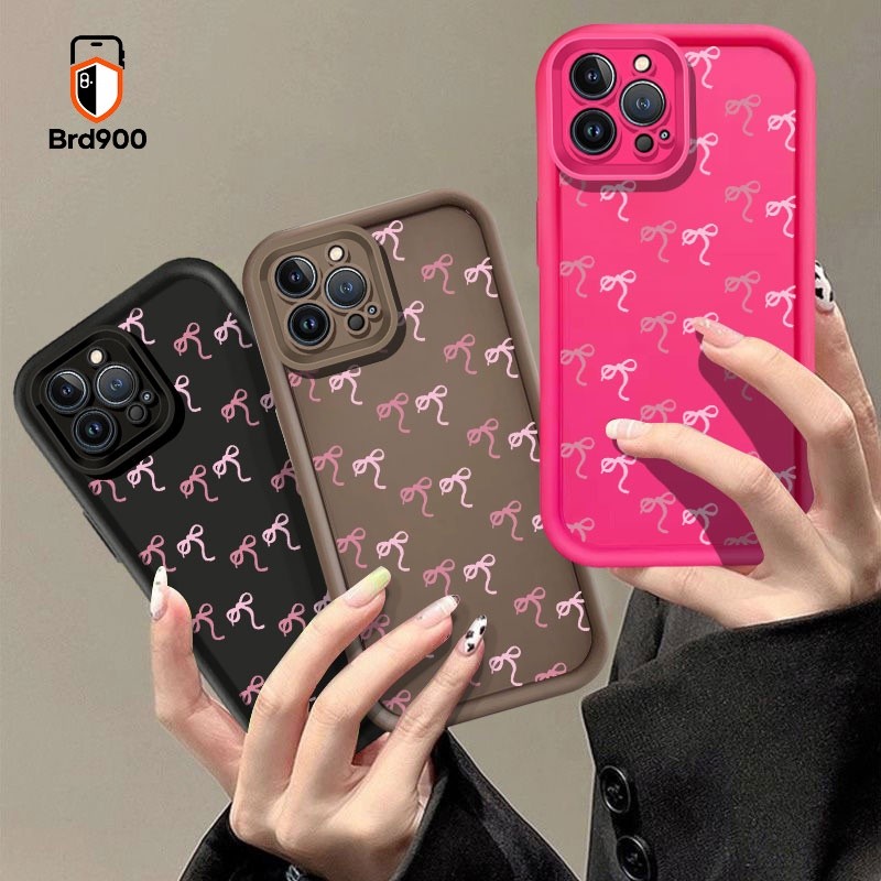 Arco Fita Rosa Linha Arte Espalhada Capa De Telefone Para Samsung Galaxy A11 M11 A21S A12 A20 A15 A22S M12 A30 A13 A14 A