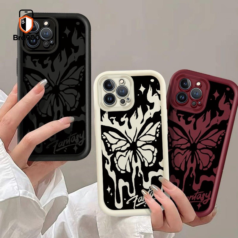 Fantasia Borboleta Rosa Estrela Gotejamento Caixa De Telefone Para Samsung Galaxy A30 A15 A20 A13 M11 A21S A22 A22S A11 