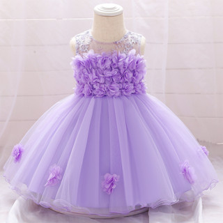 MQATZ Vestido De Verão De Primeiro Aniversário Para Menina De Bebê Princesa Branca De Renda Festa De Flores E Roupas De Casamento Crianças 3-24 Meses