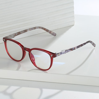 Hs33336 1pc TR Armação Redonda Templos PC Colorful Fashion Spring Hinges Elderly Presbyopia Unisexo Homens Mulheres Óculos Corretivos FDA 1.0 1.5 2.0 2.5 3.0 3.5 4.0 De Leitura