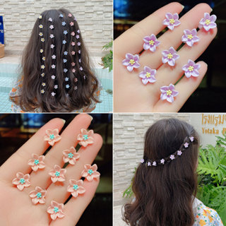 10pcs Mini Clipes De Cabelo Coreanos De Flor De Lírio Delicado Para Crianças Fivela Meninas Princesa Bonita Acessórios De 227/5000