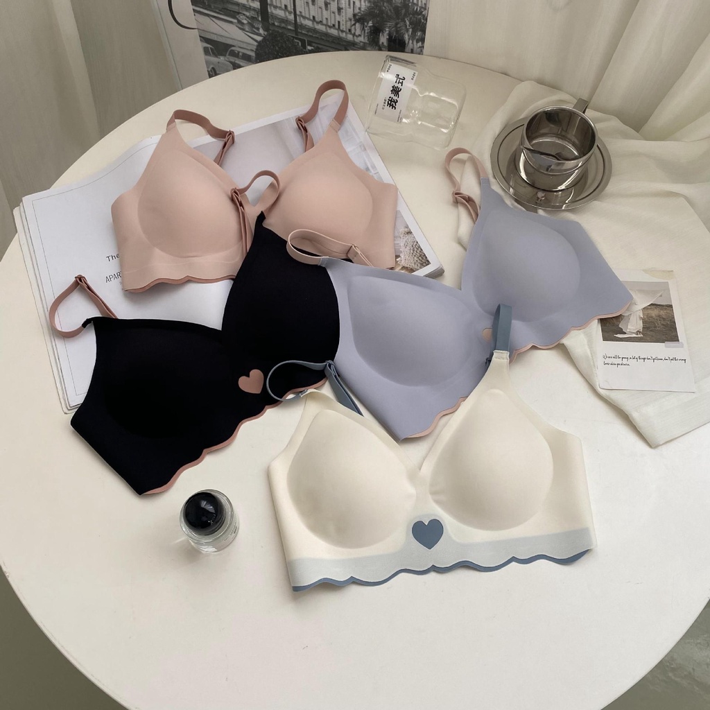 Sutiã Sem Costura Feminino Verão Estilo Fino Encontro Confortável Respirável