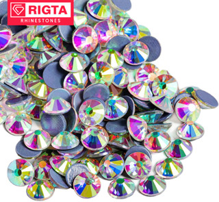 Rigta Crystal Hotfix Rhinestones Flatback Glass Para Artesanato Sacos Calçados Decorações De Bricolage 1440Pcs