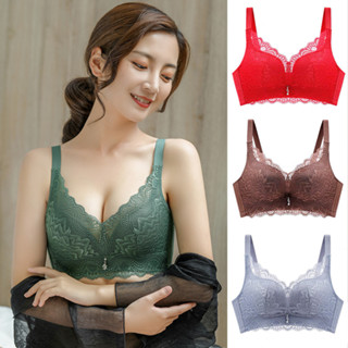 Roupa Íntima Feminina De Látex Sexy Sem Anéis De Arame Vestígios Soutien Respirável