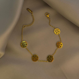 Pulseira de Floco de Neve Oca Temperamento Simples Elegante Colar de Aço Titânio de Luxo Leve e Elegante Colar de Aço Titânio High-End Design Jewelry Women