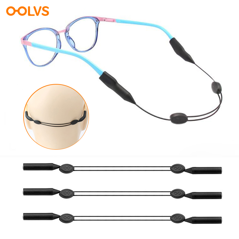 Esportes De Inverno Antiderrapante Óculos Cinta Ajustável Retentor De Silicone Para Esqui Caminhadas