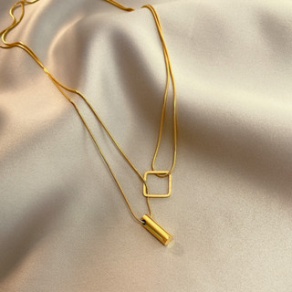 Colar de Designer Único Colar Cadeia de Clavícula Feminina Cadeia de Ossos de Cobra Simples de Luxo Leve Jóias de Cadeia de Ossos de Cobra Exclusiva Classe