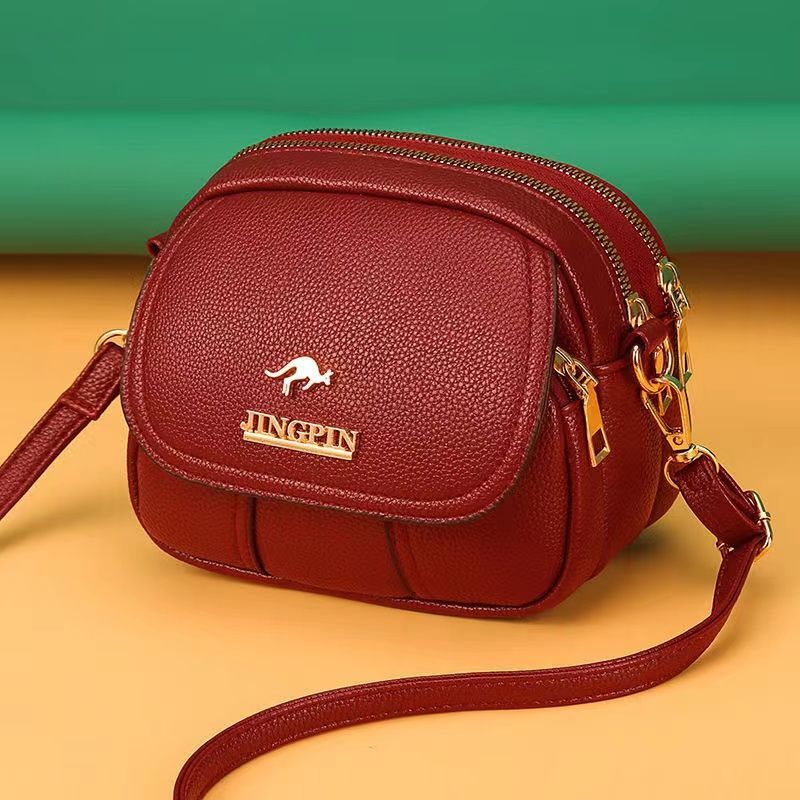 Bolsas De Ombro Para Mulheres Preto Coreano Moda Crossbody Saco De Couro Estilingue Ano Novo E Dia Dos Namorados em Oferta na Shopee