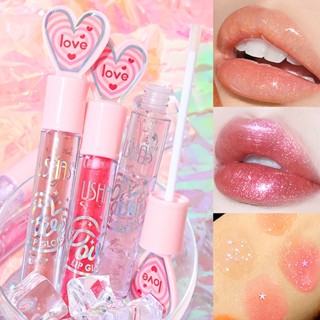 6 Cores Brilho Labial Fosco Líquido Brilho Labial Fosco Brilho Labial Espelho Amor Brilho Labial Água Brilho Labial Brilho Labial Dudu Brilho Labial