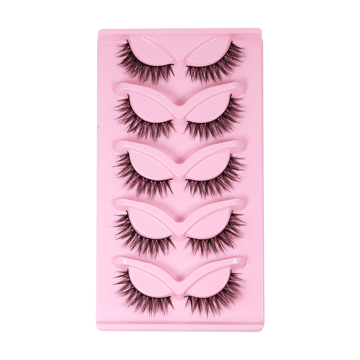 3d Cílios Falsos Cílios Falsos Estilo Cruz Europeu Americano Reutilizáveis, Cílios Espessos de Mink Women Eyelashes