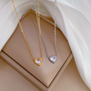Cold Estilo Amor Personalidade Simples De Colar De Luxo Leve Europeu E Americano De Alta Qualidade Cadeia De Clavícula Feminina ins