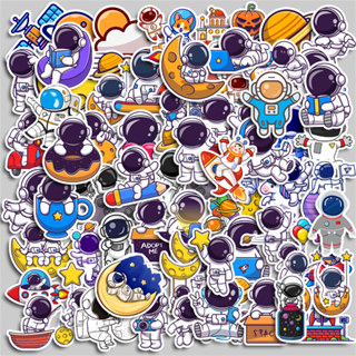 83 Pçs Bonito Astronauta Versão B Adesivos Diy Computador Washi Scrapbooking Estudante Papelaria Artes Artesanato em Oferta na Shopee