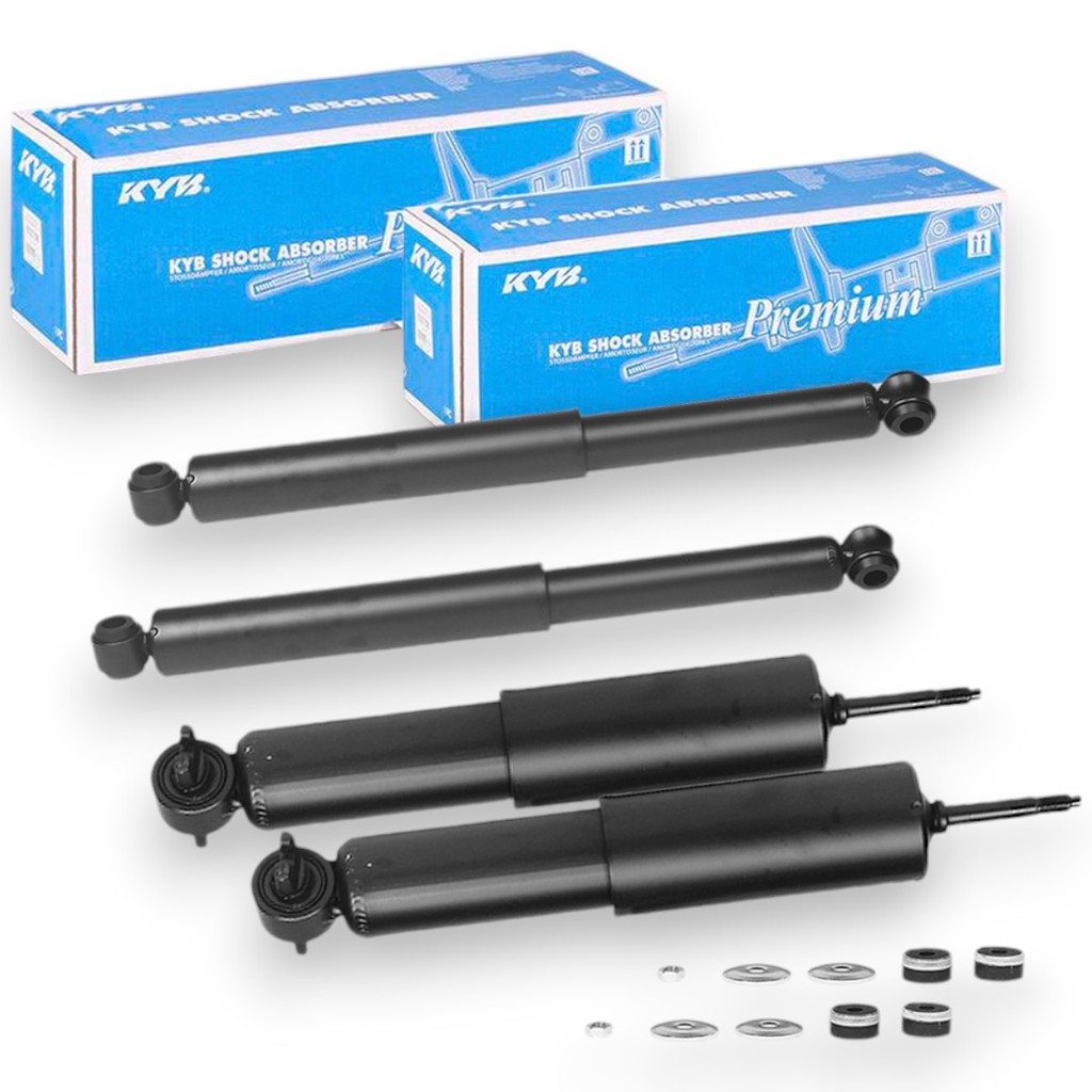 Kit Com 4 Amortecedor Dianteiro/Traseiro Kyb Para Mitsubishi L200 Outdoor 2.5 2004-2020 Completo Original Kayaba