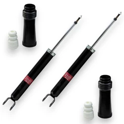 Par Amortecedor + Kit Suspensao Coifa Batente Traseiro Kyb Para Hyundai I30 Cw 2.0 2010-2013 Original Kayaba