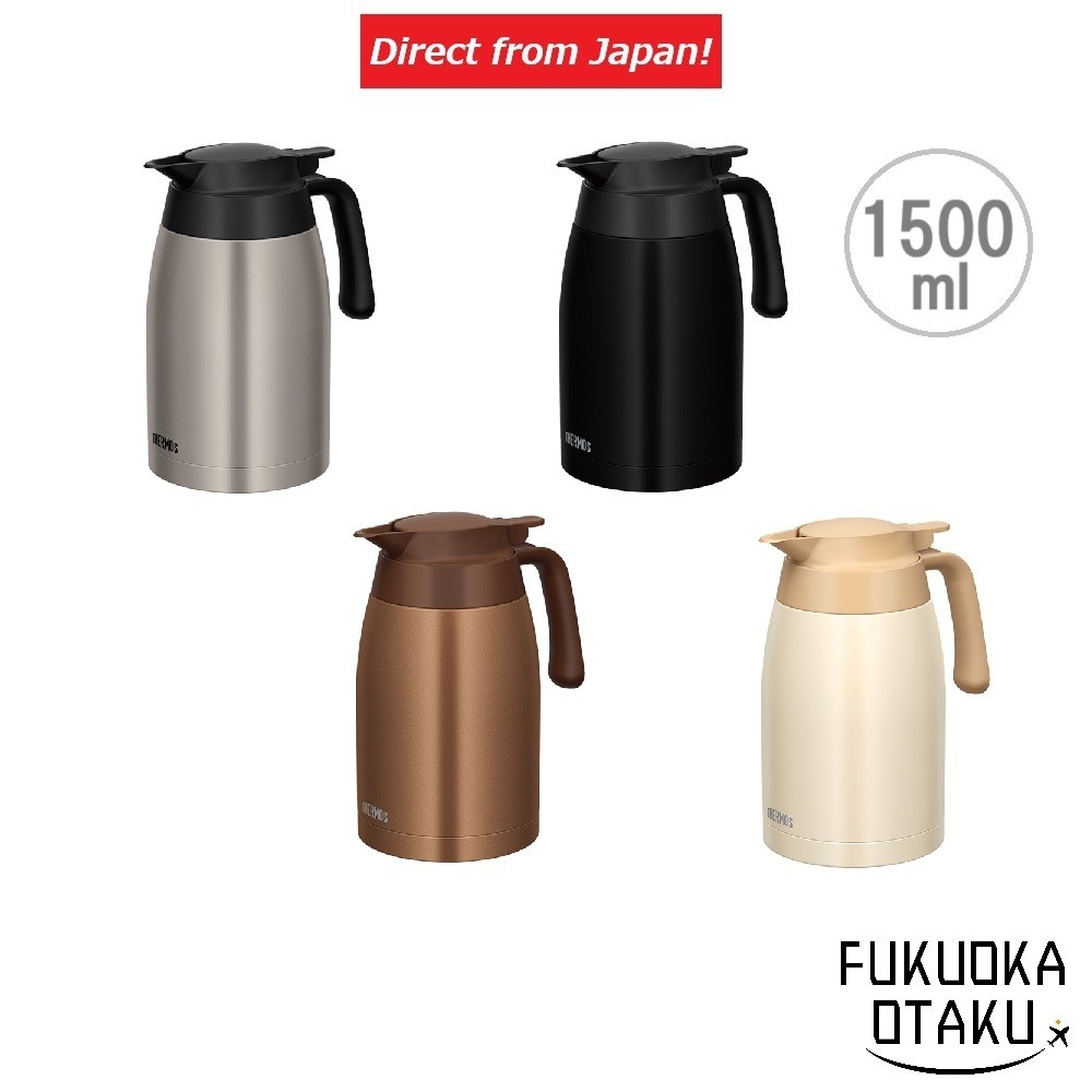 THERMOS Garrafa Inox Térmica TTB-1501 1500ml Mantém Quente e Frio【Direto do Japão】