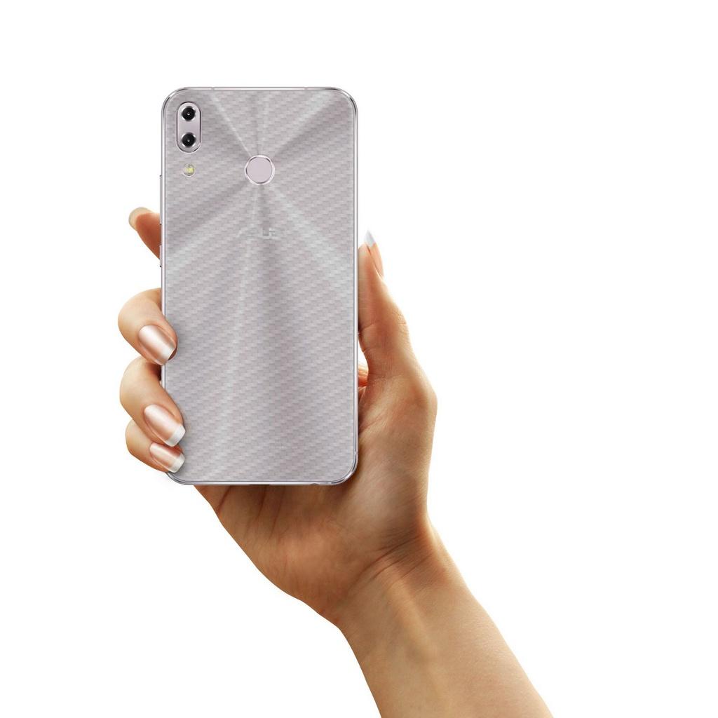 Detalhes do Película Traseira de Fibra de Carbono Transparente para Zenfone 5 e 5z - Gorila Shield
