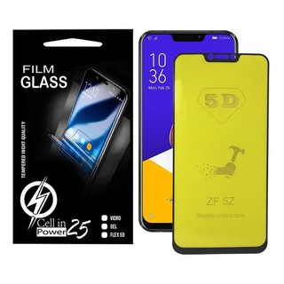 Película Gel 5D Cobre Asus Zenfone 5z Ze620kl 2018 Preta