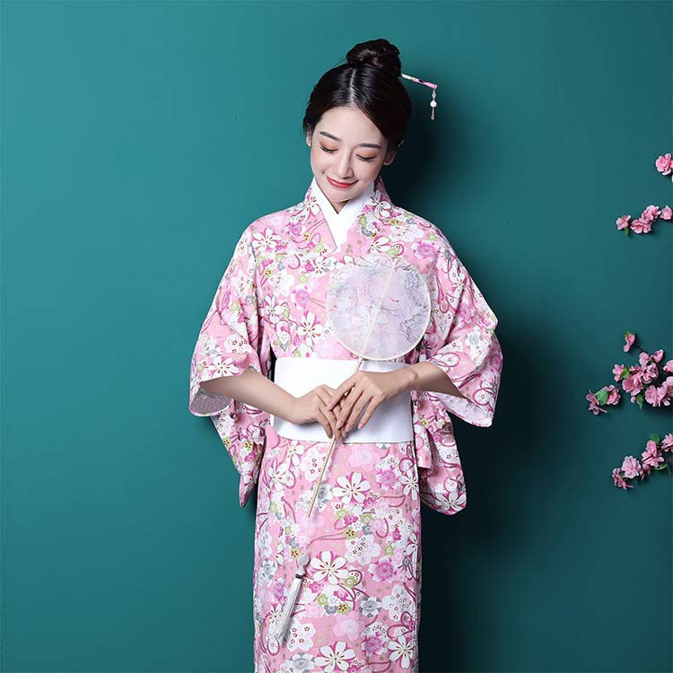 kimono feminino japonês
