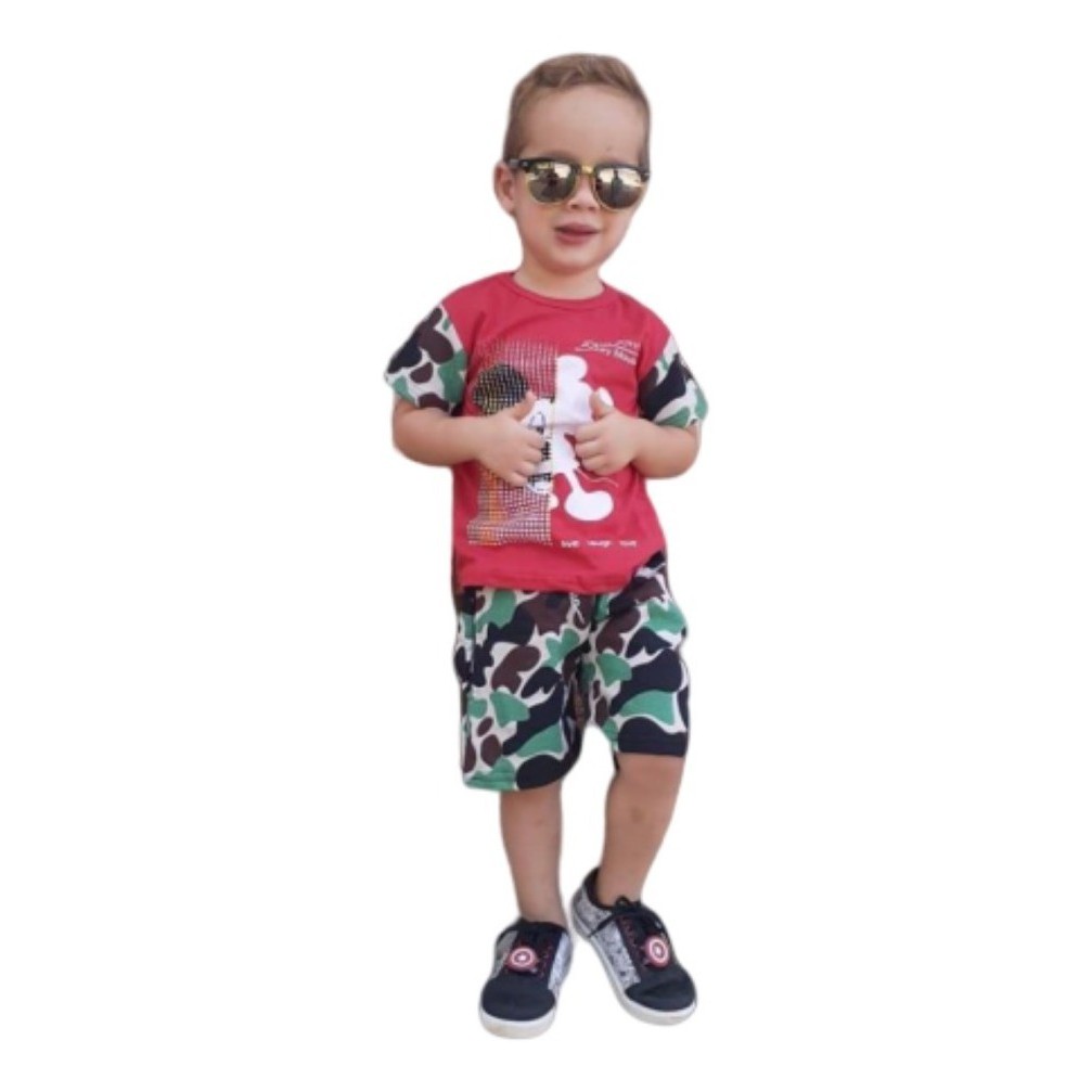 5 Conjunto Masculino Moletom Infantil Masculino Camisa + Bermuda Barato revenda atacado preço bom revenda Conjunto Composto Por 2 Peças Camisa Com Estampas Super moderna A Camisa Possui Gola Careca, Bermuda Em Moletom Estampas Lisa Ou Listradas Com Elásti