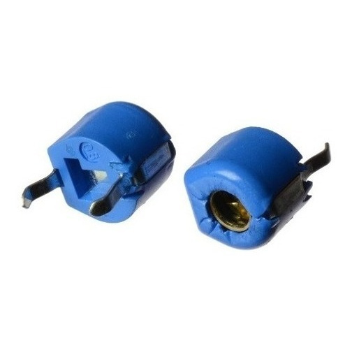 Kit 100 Peças - Capacitor Variável Trimmer Azul 5pf Promoção
