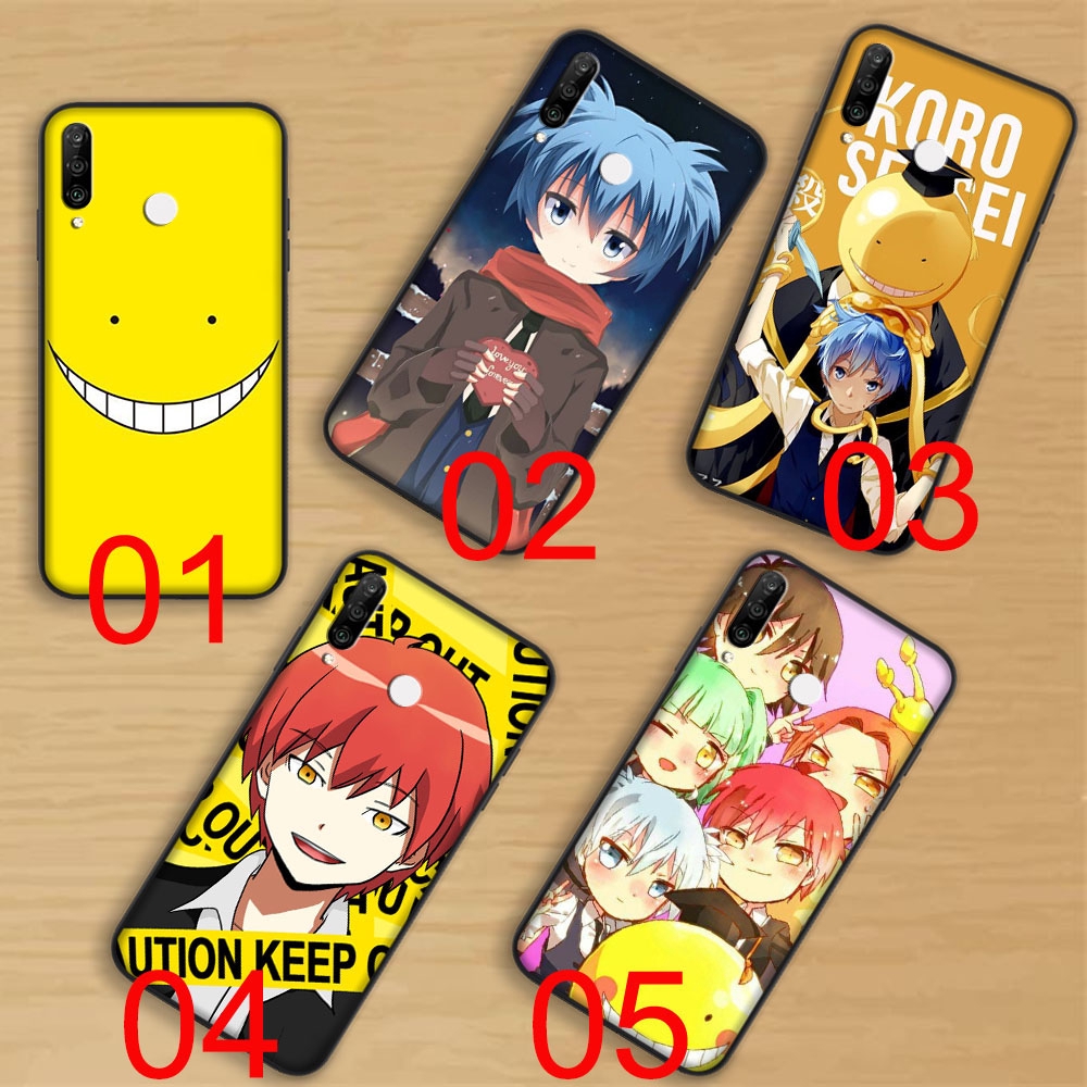 Capa Flexivel Preta Assassination Classroom Para Realme 2 3 5 Pro 5i Q X Xt X2 Lite Shopee Brasil