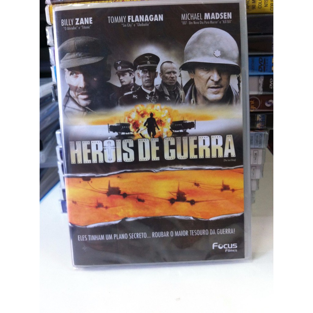 Dvd Original Do Filme Heróis De Guerra (billy Zane) Lacrado