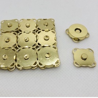 Fecho/botão imantado 18 mm para Costura (kit com 3 unidades)
