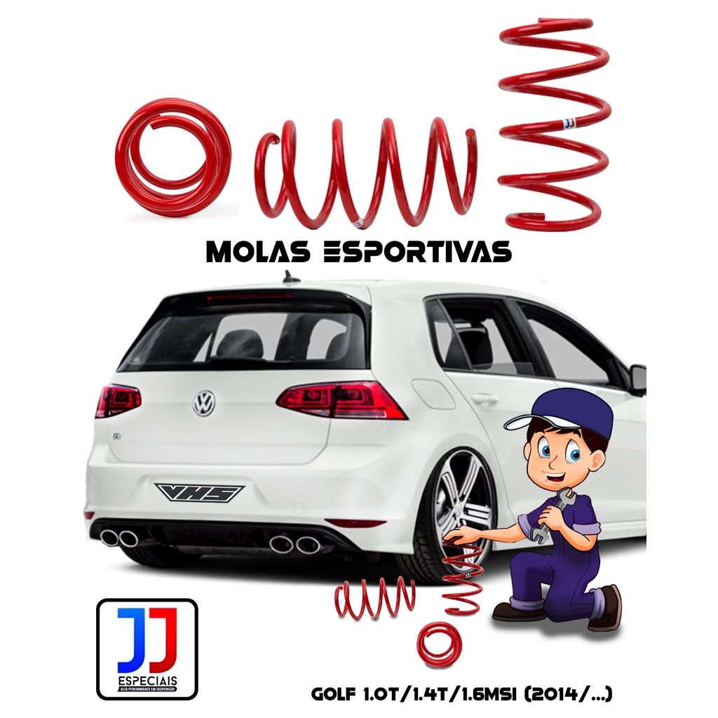 Mola Esportiva - NOVO GOLF 1.0T/1.4T/1.6MSI (2014/...)