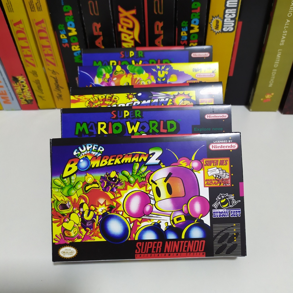 Mini Box Para Jogos de Super Nintendo