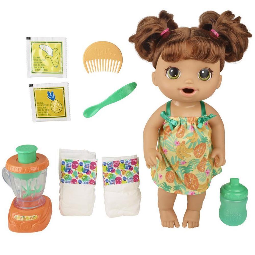 Boneca Baby Alive Misturinha Sabor Tropical Morena 3+ E6944 | Shopee Brasil