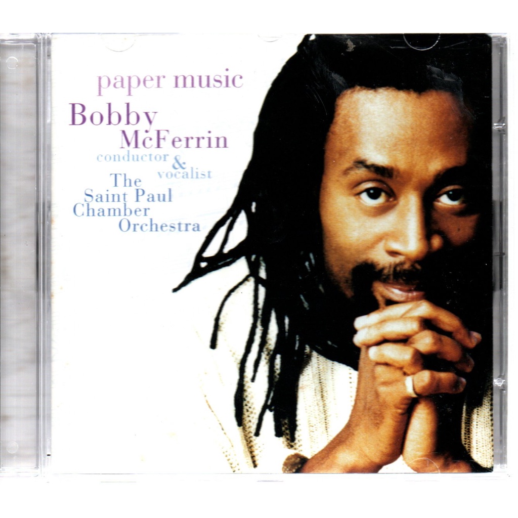 CD BOBBY MCFERRIN - PAPER MUSIC ( USA ) SONY 1995