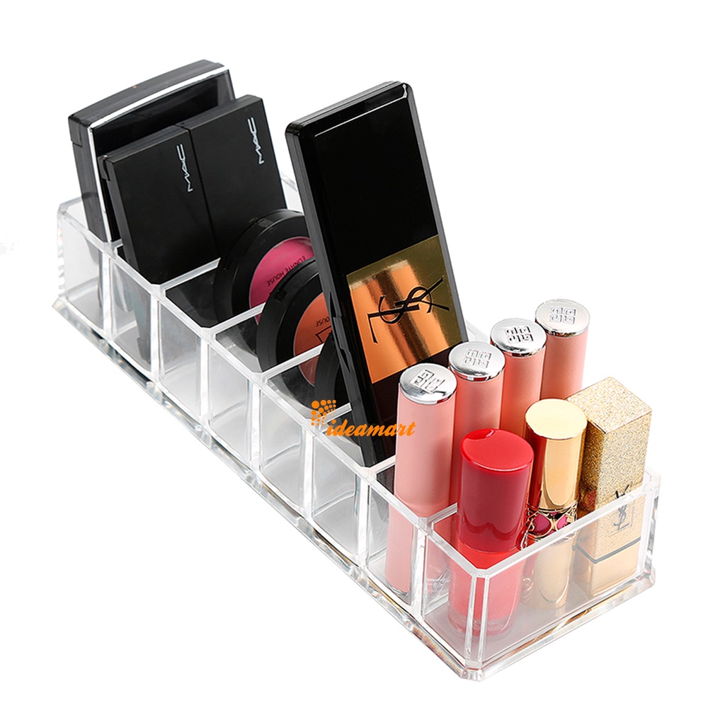 Organizador De Maquiagem blush Acrílico Divisórias Cosméticos em Oferta na Shopee