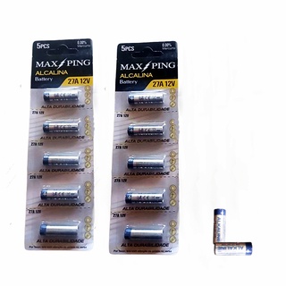 Kit 5 Mini Pilha12V,Pilha Bateria