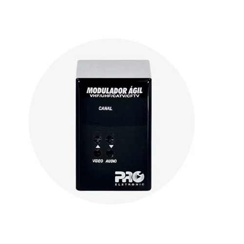 MODULADOR ÁGIL VHF/UHF/CATV