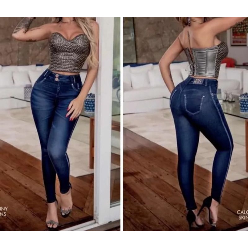 Calça jeans feminina PIT BULL