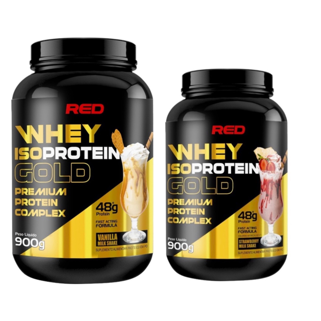 2x Whey Iso Protein Gold 900g