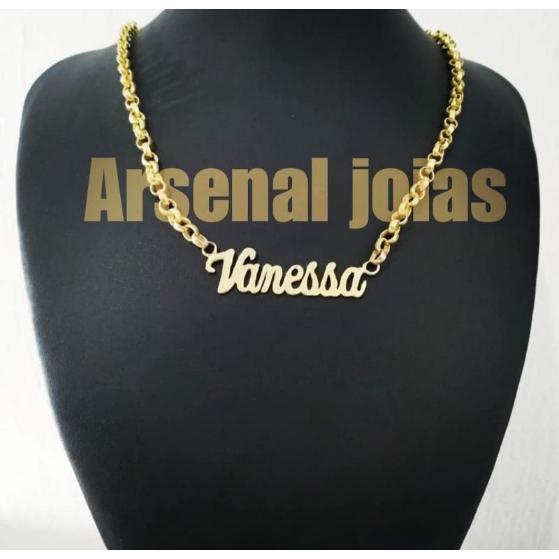 colar personalizado feminino de moeda antiga em Oferta na Shopee